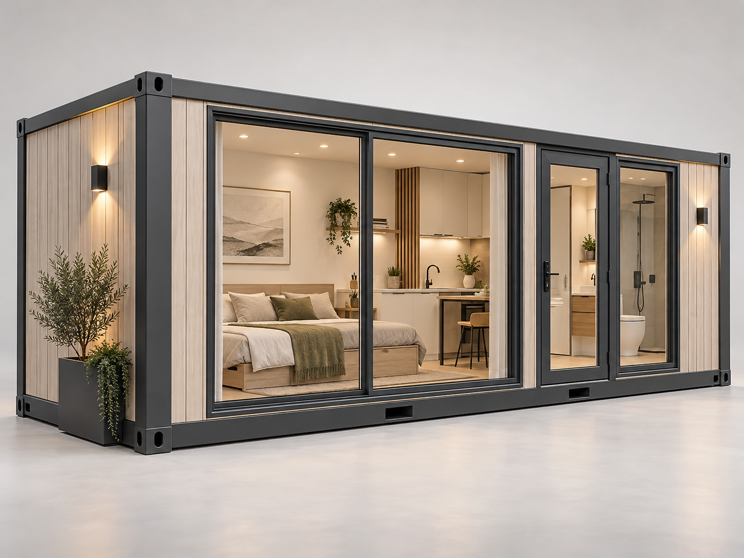 Casa modular compacta Studio 15 m² (Modelo Formentera) - miniatura 4
