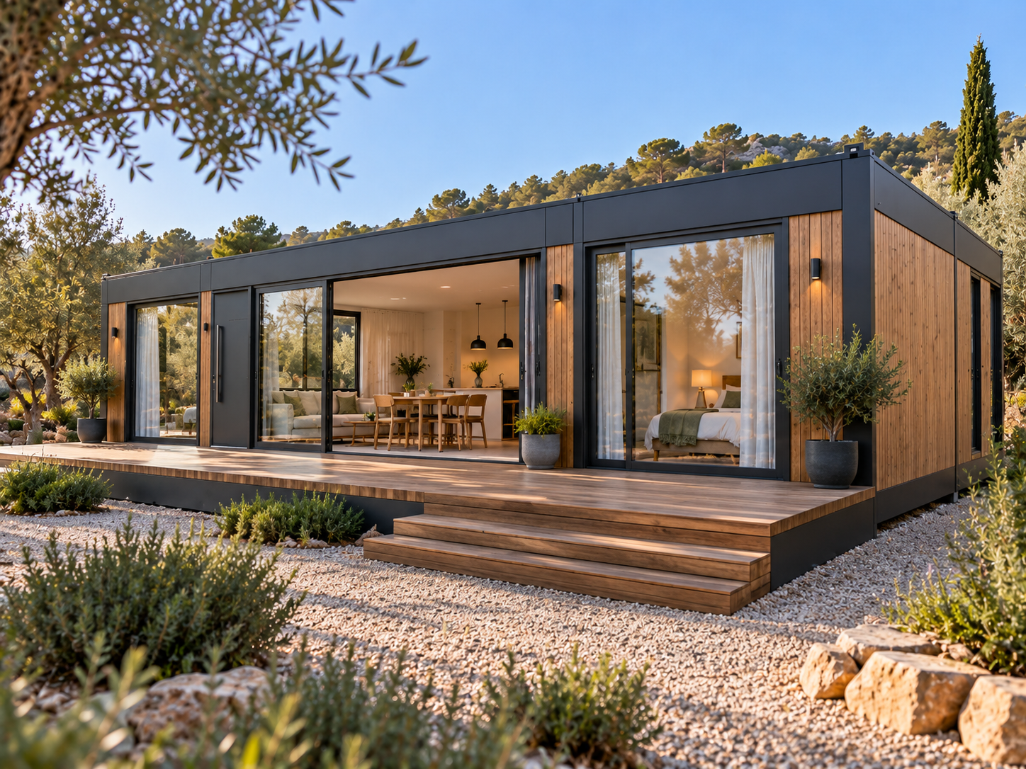 Vivienda modular familiar 60 m² de 2 dormitorios (Modelo Navarra) - miniatura 4